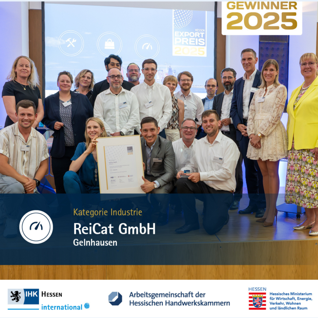 ReiCat wins Export Prize 2025 in the Industry Category