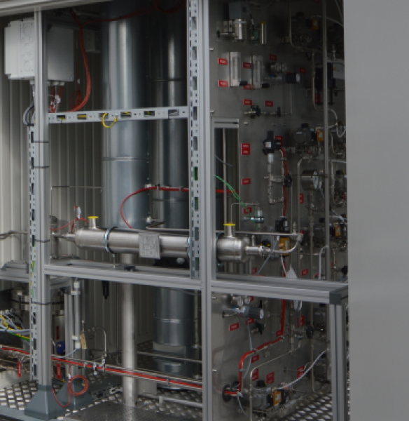 Containerized Wasserstoffreinigung mit HighFlex H2®