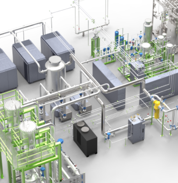 Heliumrecycling im PAM Prozess