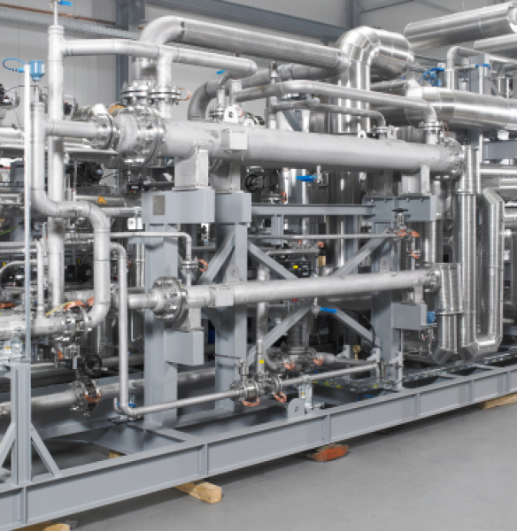 Hocheffiziente CO2-Reinigung für Carbon Capture