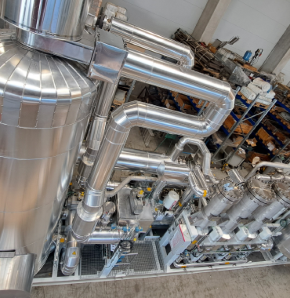 Hocheffiziente Methanreinigung