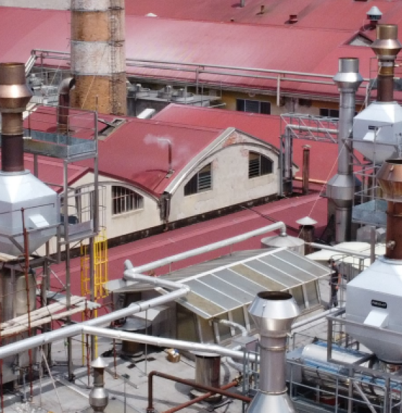 Katalytische Abluftreinigung für industrielle Kaffeeröster