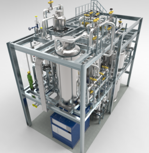 Kostenensparungen durch Gasrecycling in der Feinchemikalienherstellung